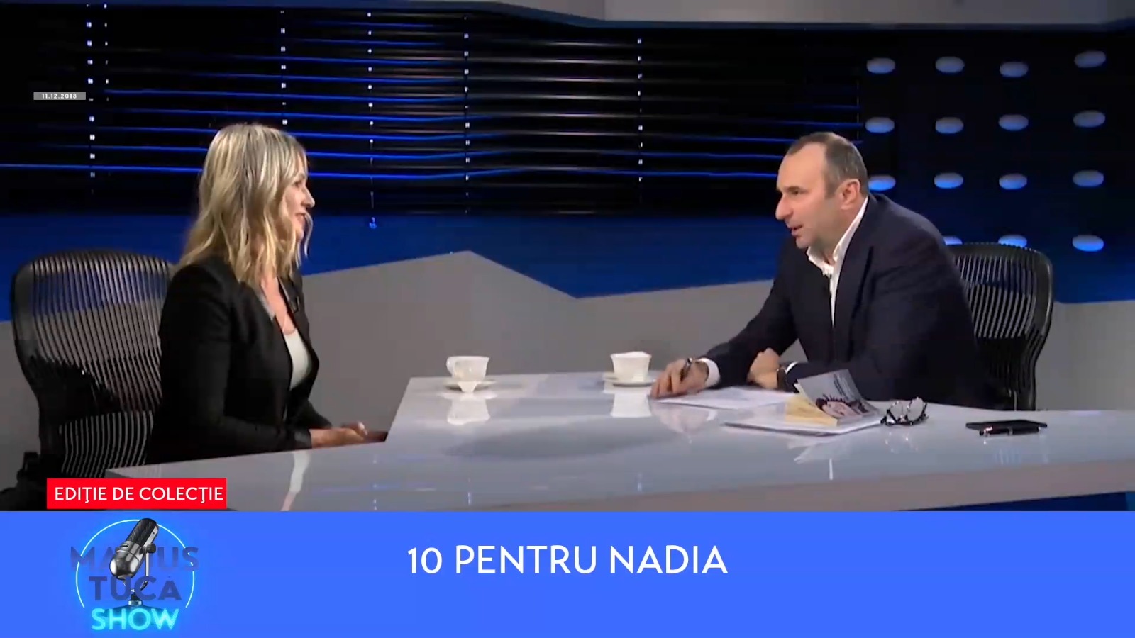 „Marius Tucă Show”, 27 iulie 2021. Ediție de colecție cu Nadia Comăneci