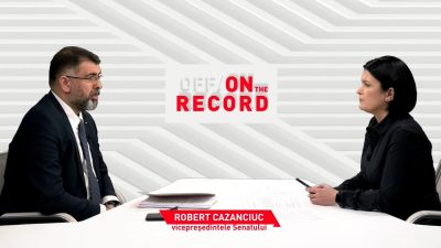 OFF/ON THE RECORD, 30 ianuarie 2022. Invitat: Robert Cazanciuc, vicepreședinte al Senatului României